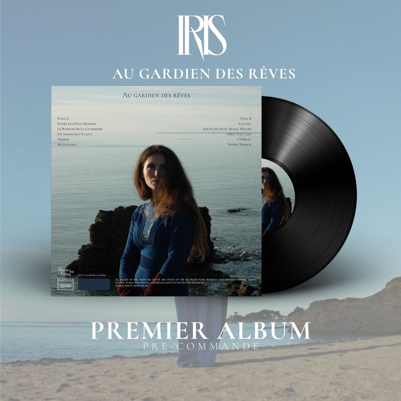Au gardien des rêves : Vinyl édition limitée + carte personnalisée (Pré-commande)